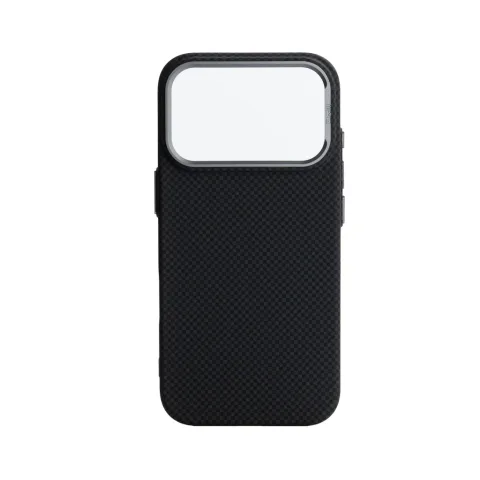 Чохол до мобільного телефона Armorstandart LikeCarbon2 MagCase Apple iPhone 18 Pro / 17 Pro Kevlar Black (ARM92537)