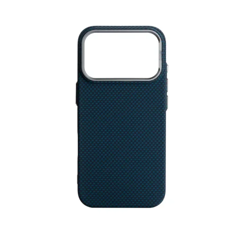 Чохол до мобільного телефона Armorstandart LikeCarbon2 MagCase Apple iPhone 18 Pro / 17 Pro Kevlar Dark Blue (ARM92538)