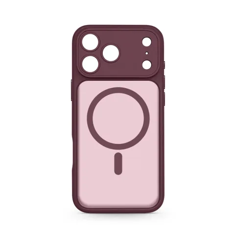 Чохол до мобільного телефона Armorstandart Lush MagCase Apple iPhone 18 Pro Dark Cherry (ARM92547)