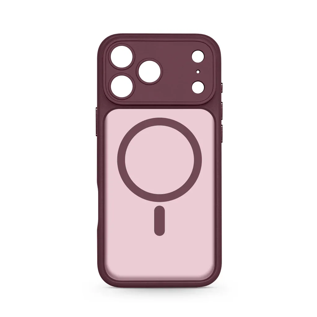 Чохол до мобільного телефона Armorstandart Lush MagCase Apple iPhone 18 Pro Max Dark Cherry (ARM92552)