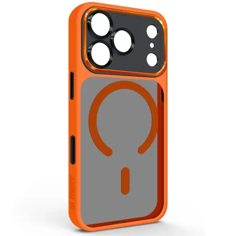 Чохол до мобільного телефона Armorstandart Unit-C MagCase SE Apple iPhone 17 Pro Orange Black (ARM86317)
