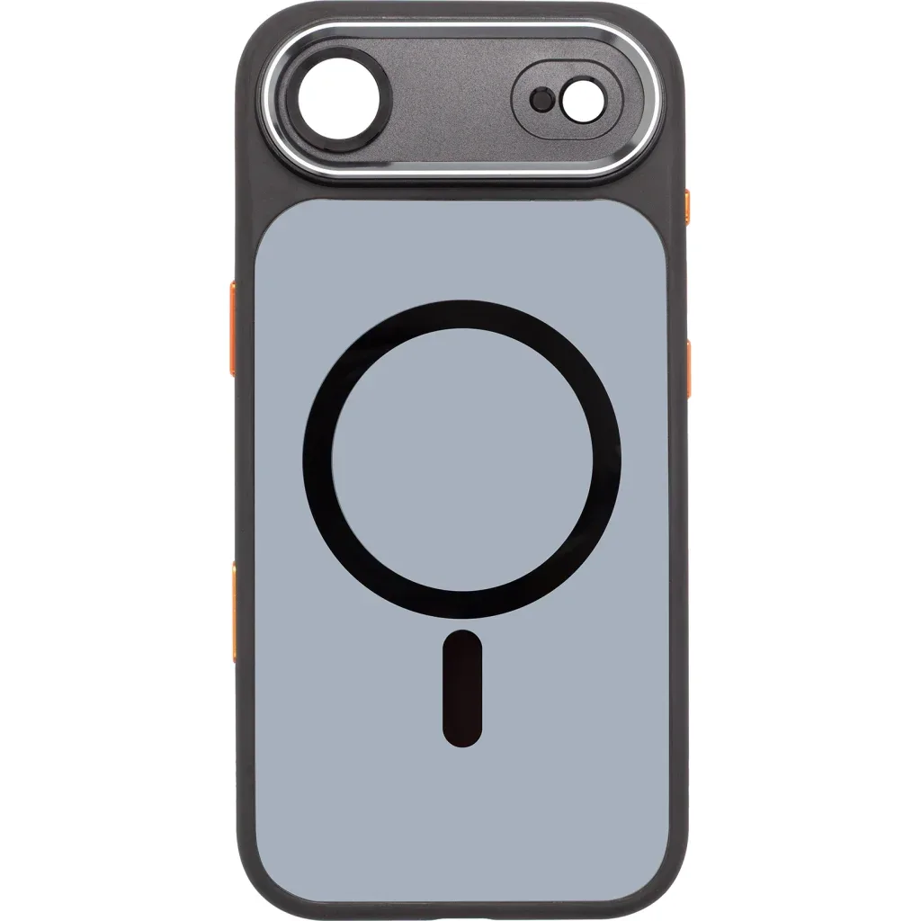 Чохол до мобільного телефона Armorstandart Unit MagCase SE Apple iPhone 17 Air Black Orange (ARM86326)