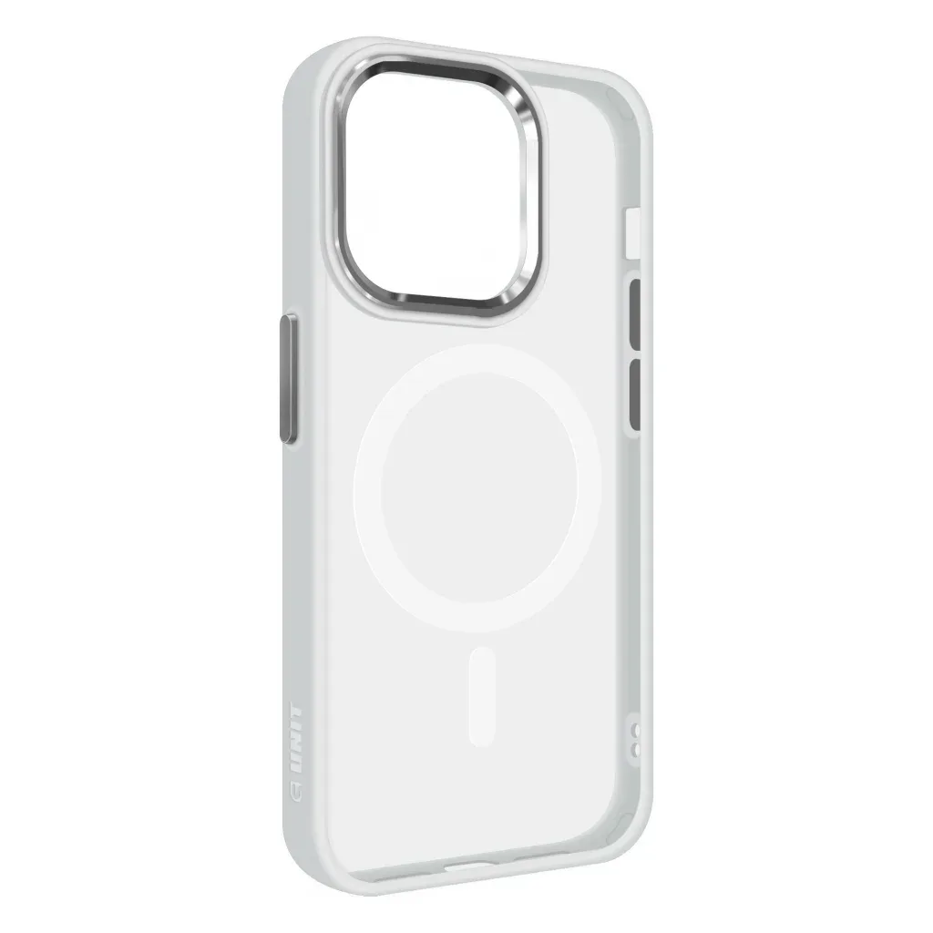 Чохол до мобільного телефона Armorstandart Unit MagSafe Apple iPhone 12 Pro Max Matte Clear Silver (ARM70443)