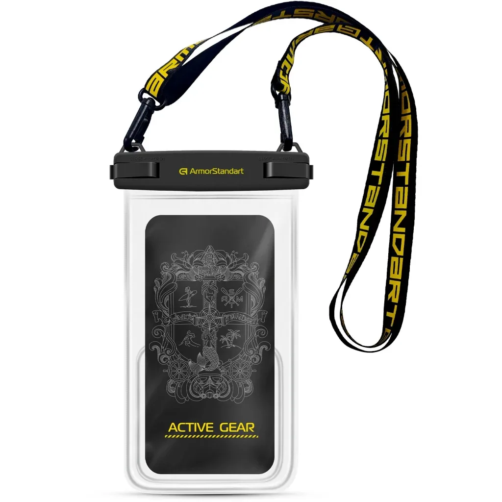 Чохол до мобільного телефона Armorstandart Waterproof Сapsule Double Pockets Black (ARM84415)