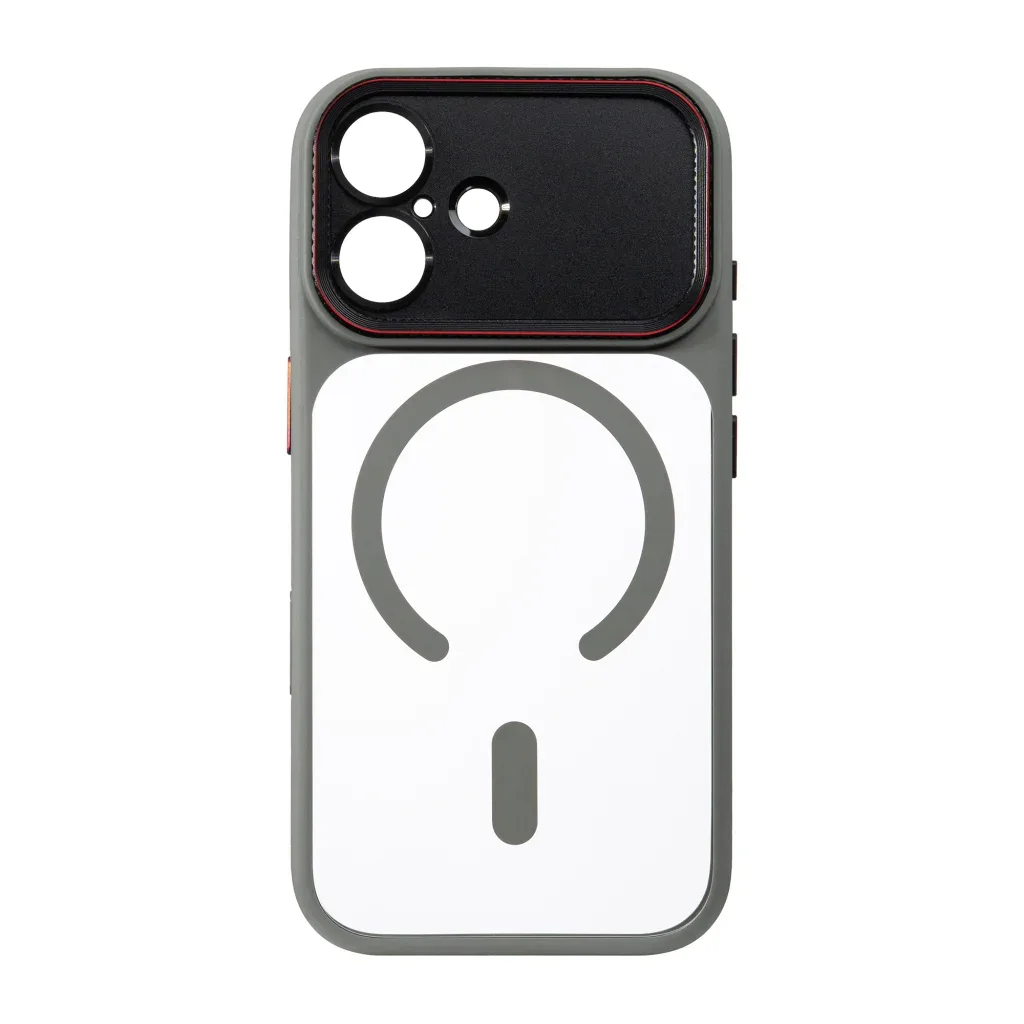 Чохол до мобільного телефона Armorstandart Y17 MagCase Apple iPhone 16 Grey (ARM91500)