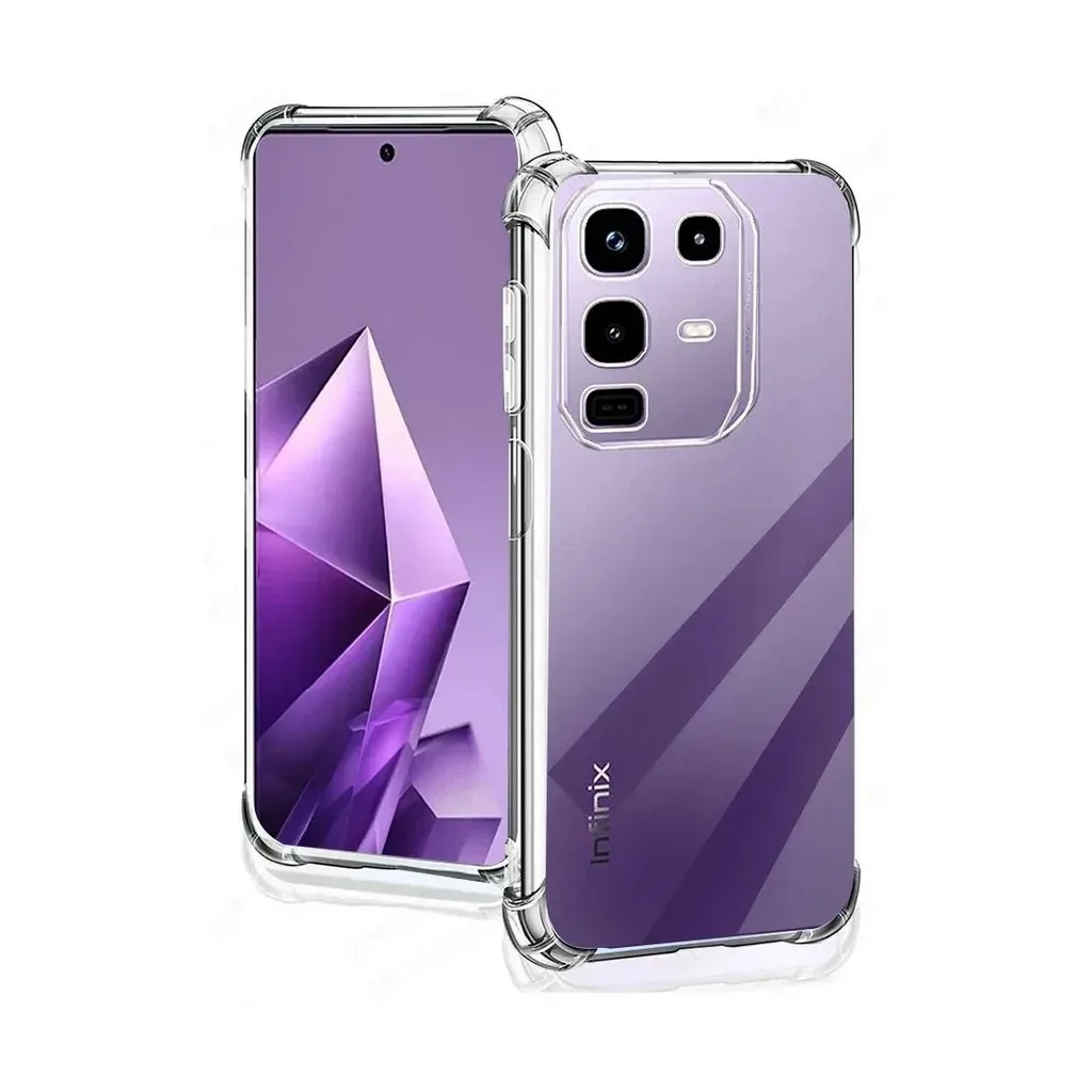 Чохол до мобільного телефона BeCover Anti-Shock Infinix Note 50 Pro Plus Clear (713497)