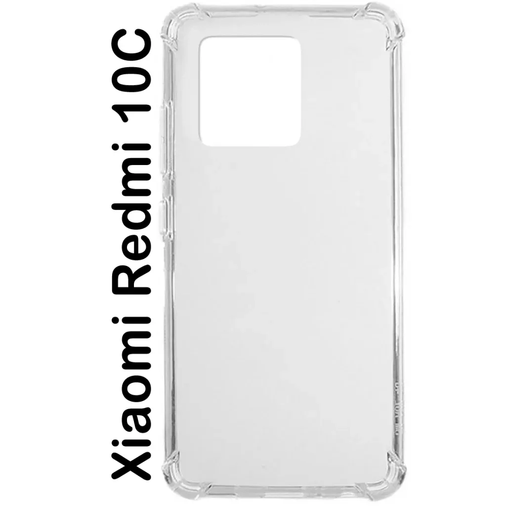 Чохол до мобільного телефона BeCover Anti-Shock Xiaomi Redmi 10C Clear (707891)