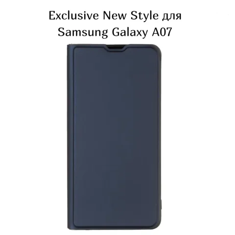 Чохол до мобільного телефона BeCover Exclusive New Style Samsung Galaxy A07 SM-A075 Deep Blue (713892)