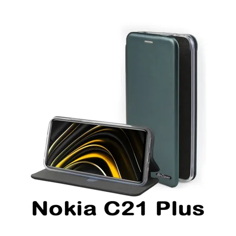 Чохол до мобільного телефона BeCover Exclusive Nokia C21 Plus Dark Green (707919)
