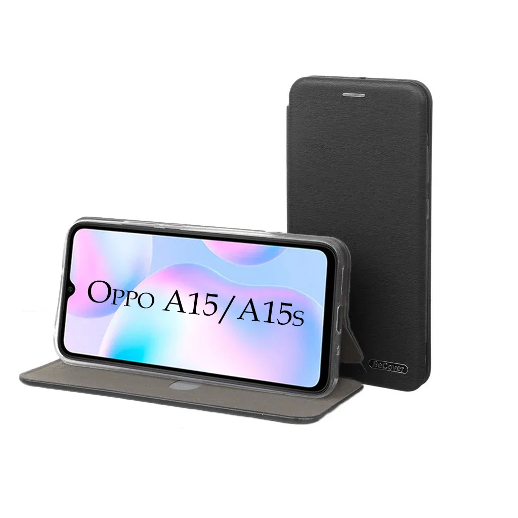 Чохол до мобільного телефона BeCover Exclusive Oppo A15 / A15s Black (707253)