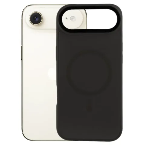 Чохол до мобільного телефона BeCover FIBRA ArcLine MagSafe Apple iPhone 17 Air Black (715375)
