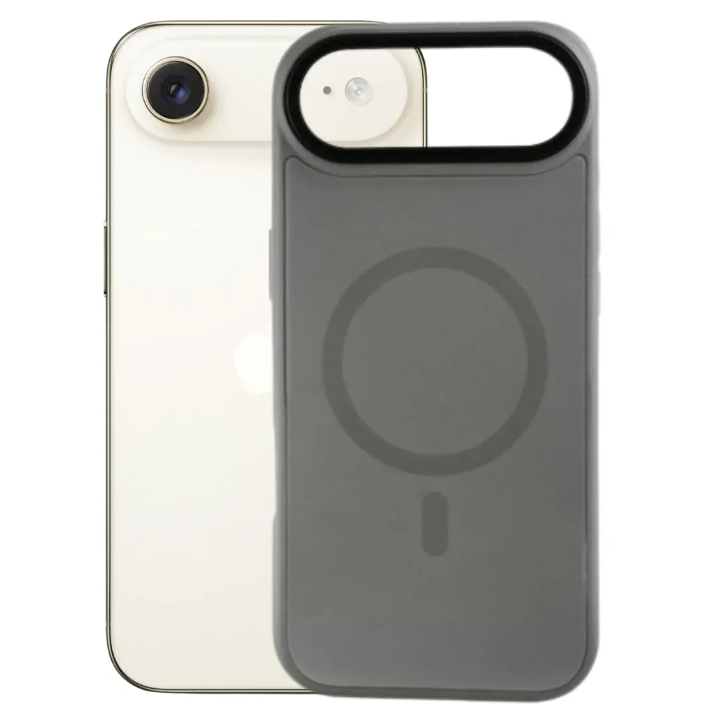 Чохол до мобільного телефона BeCover FIBRA ArcLine MagSafe Apple iPhone 17 Air Gray (715377)