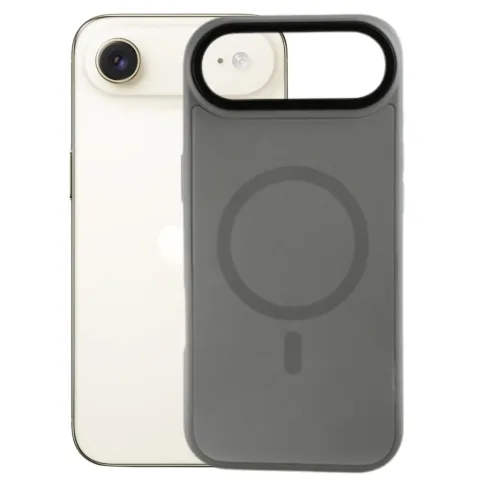 Чохол до мобільного телефона BeCover FIBRA ArcLine MagSafe Apple iPhone 17 Air Gray (715377)