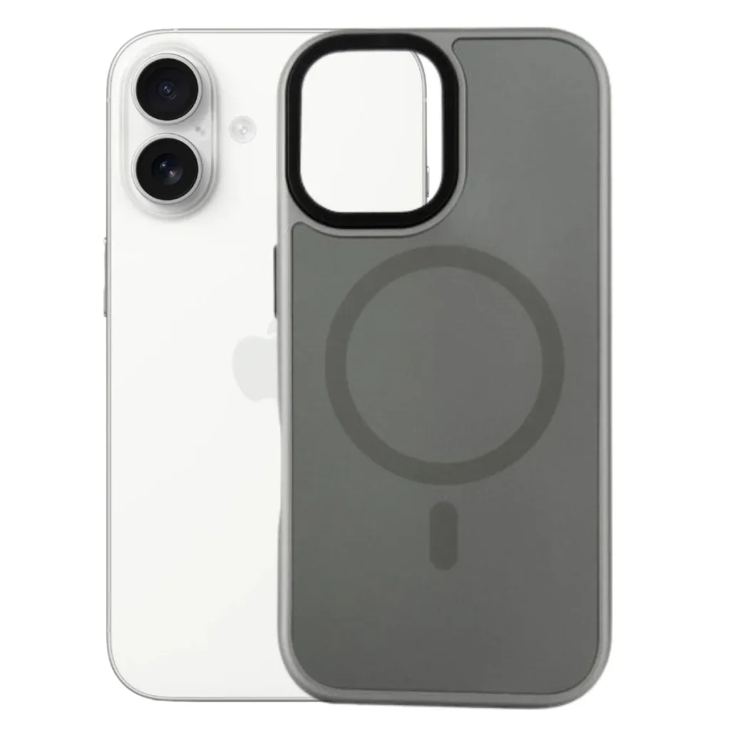 Чохол до мобільного телефона BeCover FIBRA ArcLine MagSafe Apple iPhone 17 Gray (715374)