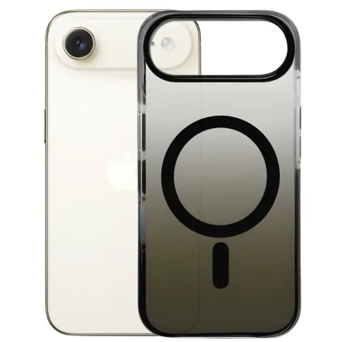 Чохол до мобільного телефона BeCover FIBRA Shock-Proof MagSafe Apple iPhone 17 Air Black (715450)
