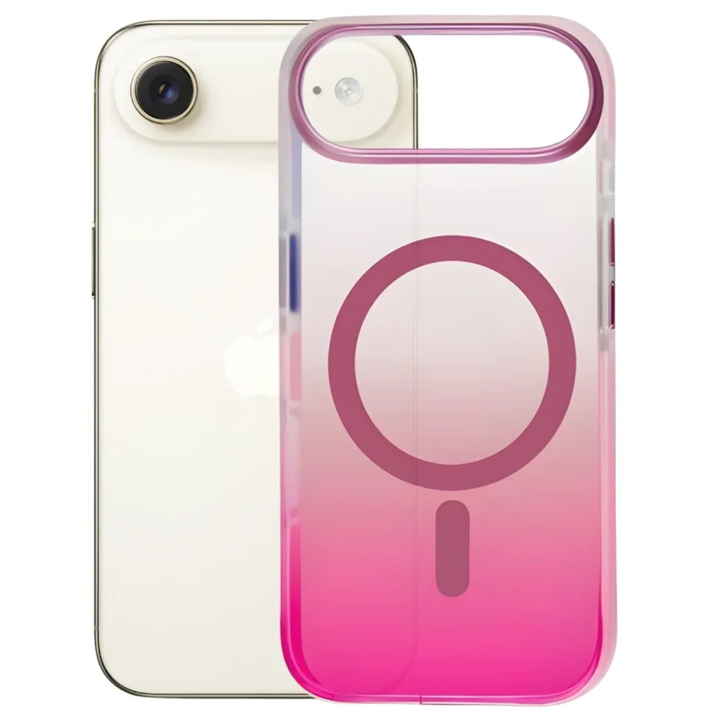Чохол до мобільного телефона BeCover FIBRA Shock-Proof MagSafe Apple iPhone 17 Air Pink (715458)