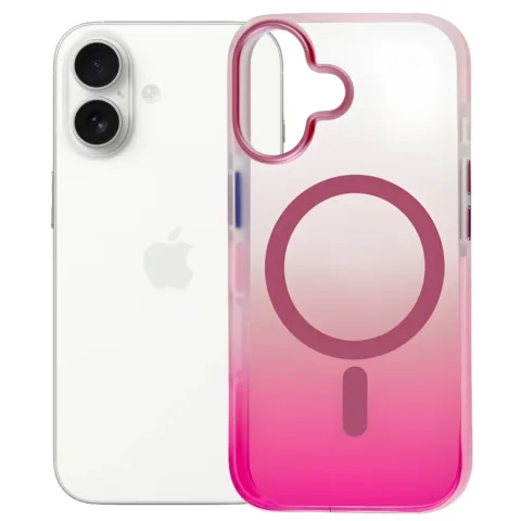 Чохол до мобільного телефона BeCover FIBRA Shock-Proof MagSafe Apple iPhone 17 Pink (715447)