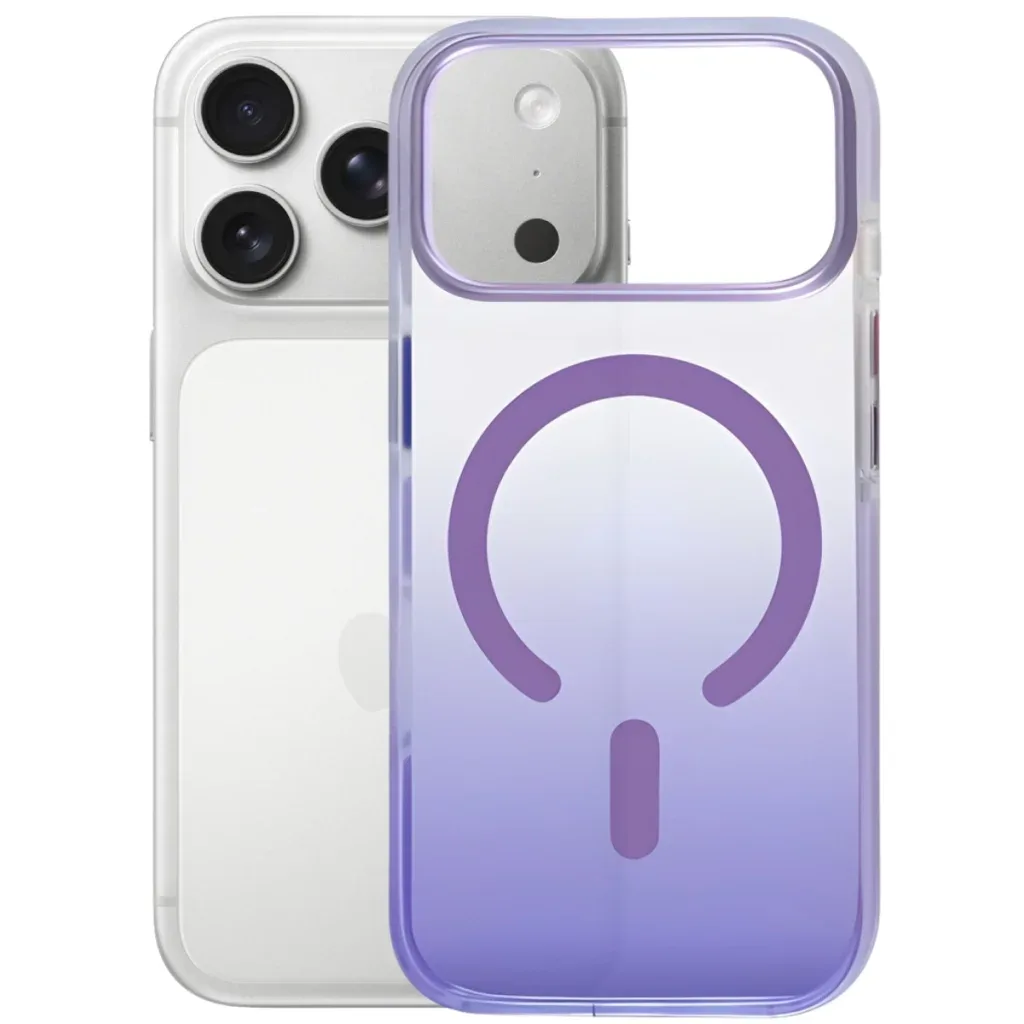 Чохол до мобільного телефона BeCover FIBRA Shock-Proof MagSafe Apple iPhone 17 Pro Max Light Purple (715472)