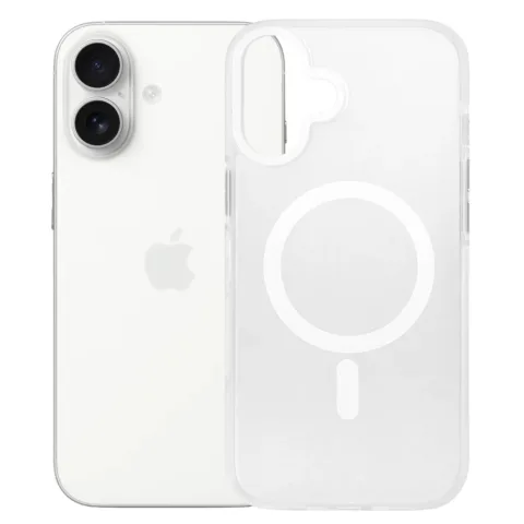 Чохол до мобільного телефона BeCover FIBRA Shock-Proof MagSafe Apple iPhone 17 White (715448)