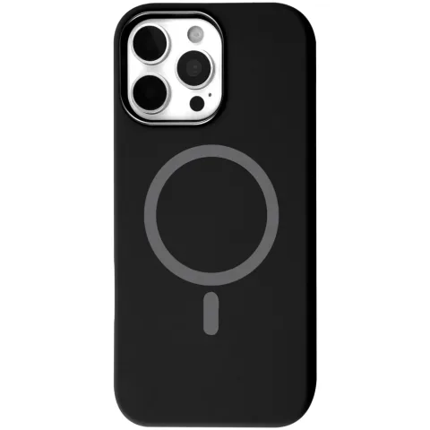 Чохол до мобільного телефона BeCover FIBRA Silicone OmniMag Apple iPhone 16 Pro Max Black (716232)
