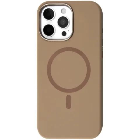 Чохол до мобільного телефона BeCover FIBRA Silicone OmniMag Apple iPhone 16 Pro Max Brown (716233)