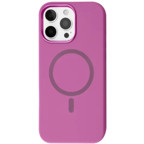 Чохол до мобільного телефона BeCover FIBRA Silicone OmniMag Apple iPhone 16 Pro Max Purple (716240)