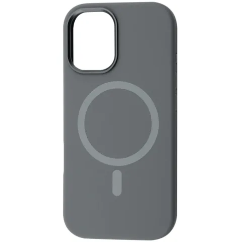 Чохол до мобільного телефона BeCover FIBRA Silicone OmniMag Apple iPhone 17 Gray (716199)