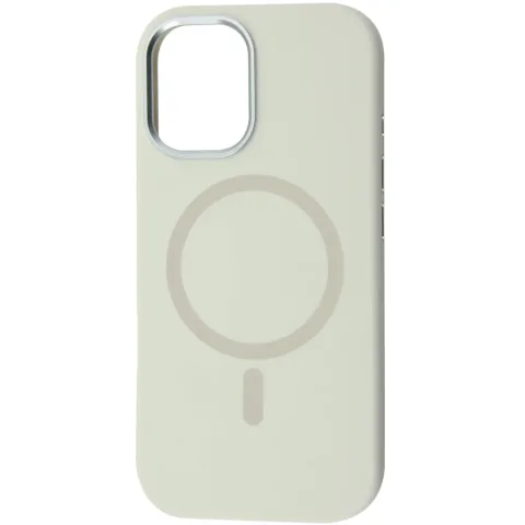 Чохол до мобільного телефона BeCover FIBRA Silicone OmniMag Apple iPhone 17 Milk White (716202)
