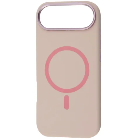 Чохол до мобільного телефона BeCover FIBRA Silicone OmniMag Apple iPhone Air Light Pink (716210)