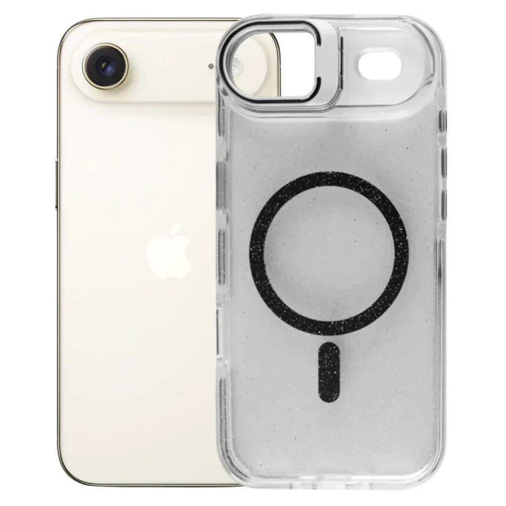 Чохол до мобільного телефона BeCover FIBRA Star Shine MagSafe Apple iPhone 17 Air Black (715418)