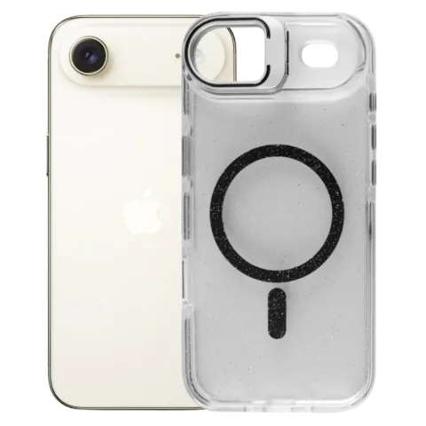 Чохол до мобільного телефона BeCover FIBRA Star Shine MagSafe Apple iPhone 17 Air Black (715418)