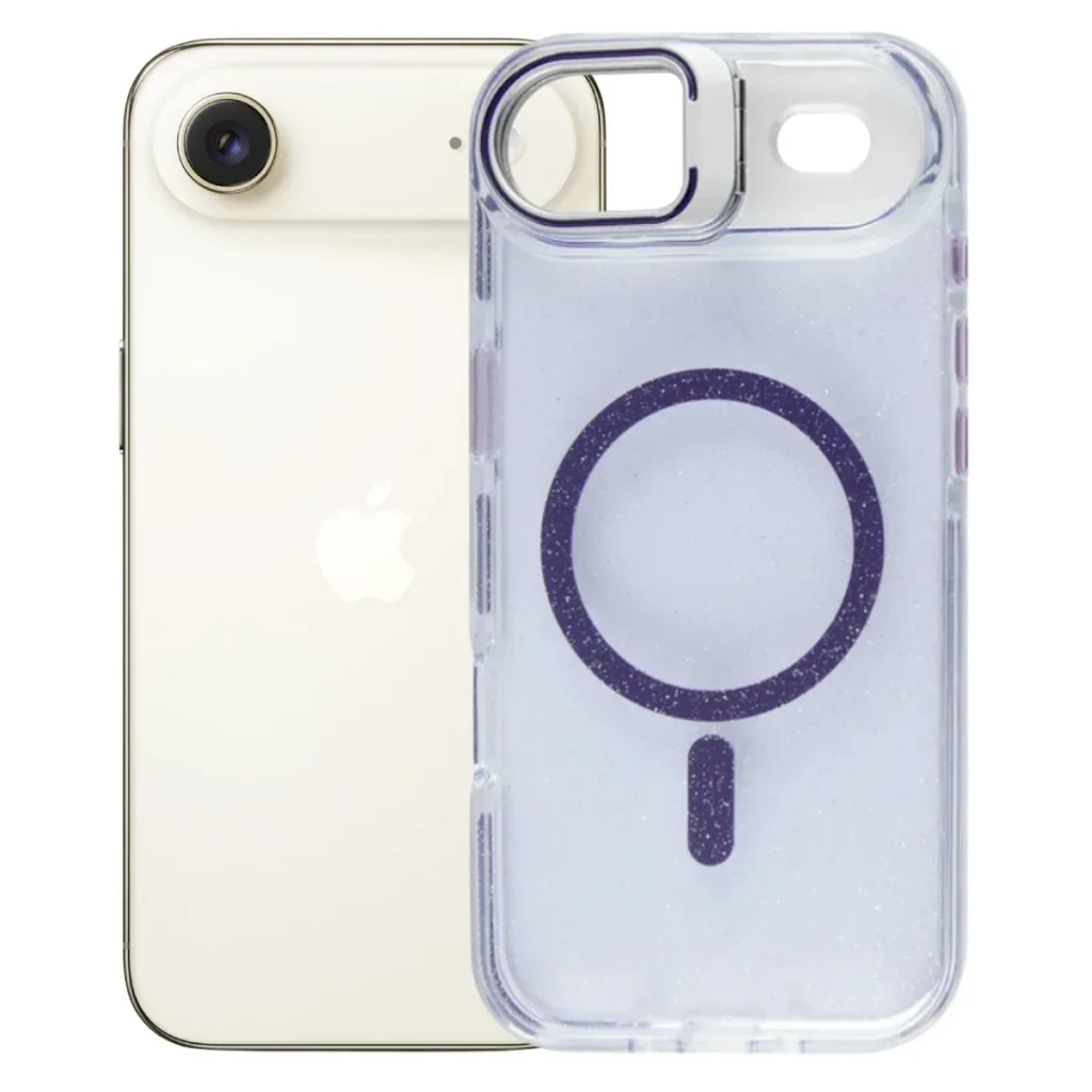 Чохол до мобільного телефона BeCover FIBRA Star Shine MagSafe Apple iPhone 17 Air Purple (715423)