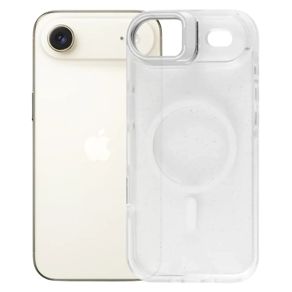 Чохол до мобільного телефона BeCover FIBRA Star Shine MagSafe Apple iPhone 17 Air White (715424)