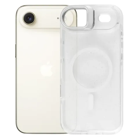 Чохол до мобільного телефона BeCover FIBRA Star Shine MagSafe Apple iPhone 17 Air White (715424)