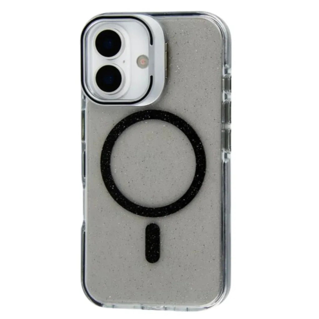 Чохол до мобільного телефона BeCover FIBRA Star Shine MagSafe Apple iPhone 17 Black (715411)