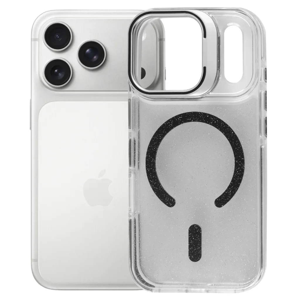 Чохол до мобільного телефона BeCover FIBRA Star Shine MagSafe Apple iPhone 17 Pro Max Black (715432)
