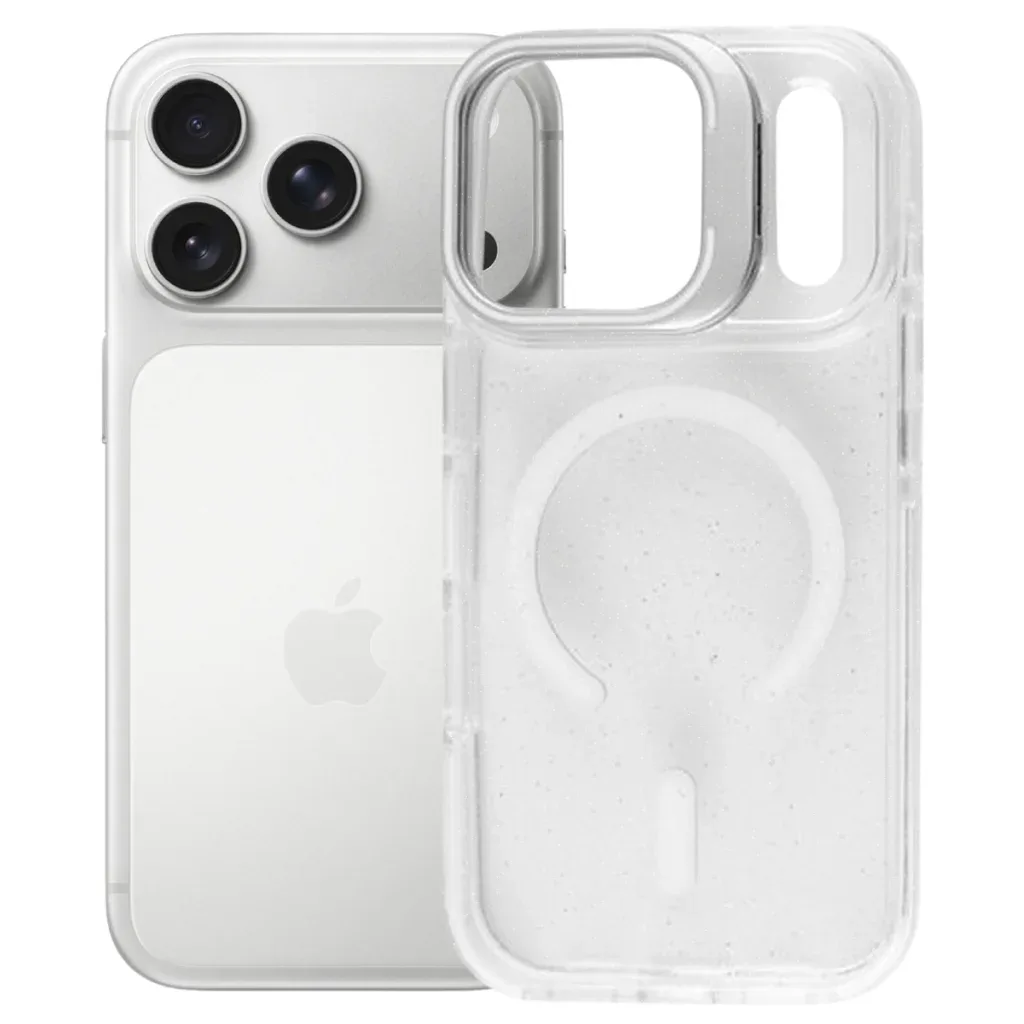 Чохол до мобільного телефона BeCover FIBRA Star Shine MagSafe Apple iPhone 17 Pro White (715431)
