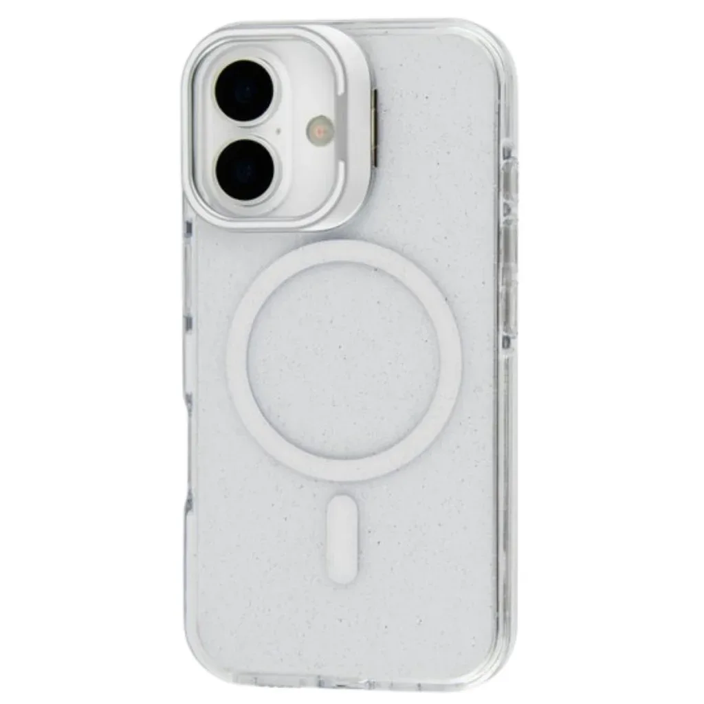 Чохол до мобільного телефона BeCover FIBRA Star Shine MagSafe Apple iPhone 17 White (715417)