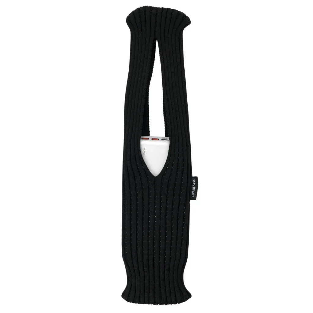Чохол до мобільного телефона BeCover Knit Pocket universal Black (715158)