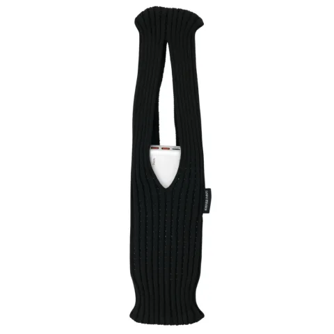 Чохол до мобільного телефона BeCover Knit Pocket universal Black (715158)