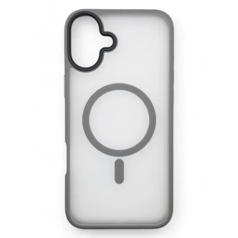 Чохол до мобільного телефона BeCover Metal Buttons Case (MagSafe) для Apple iPhone 16 Gray (712092)