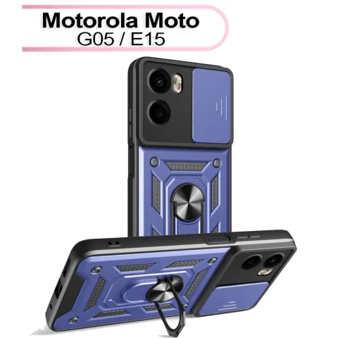 Чохол до мобільного телефона BeCover Military Motorola Moto G05 / E15 Blue (713528)