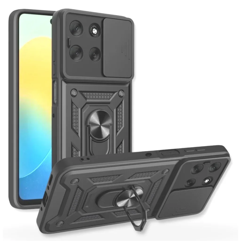 Чохол до мобільного телефона BeCover Military Motorola Moto G56 Black (715036)