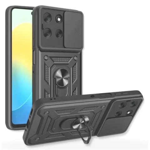 Чохол до мобільного телефона BeCover Military Motorola Moto G56 Black (715036)