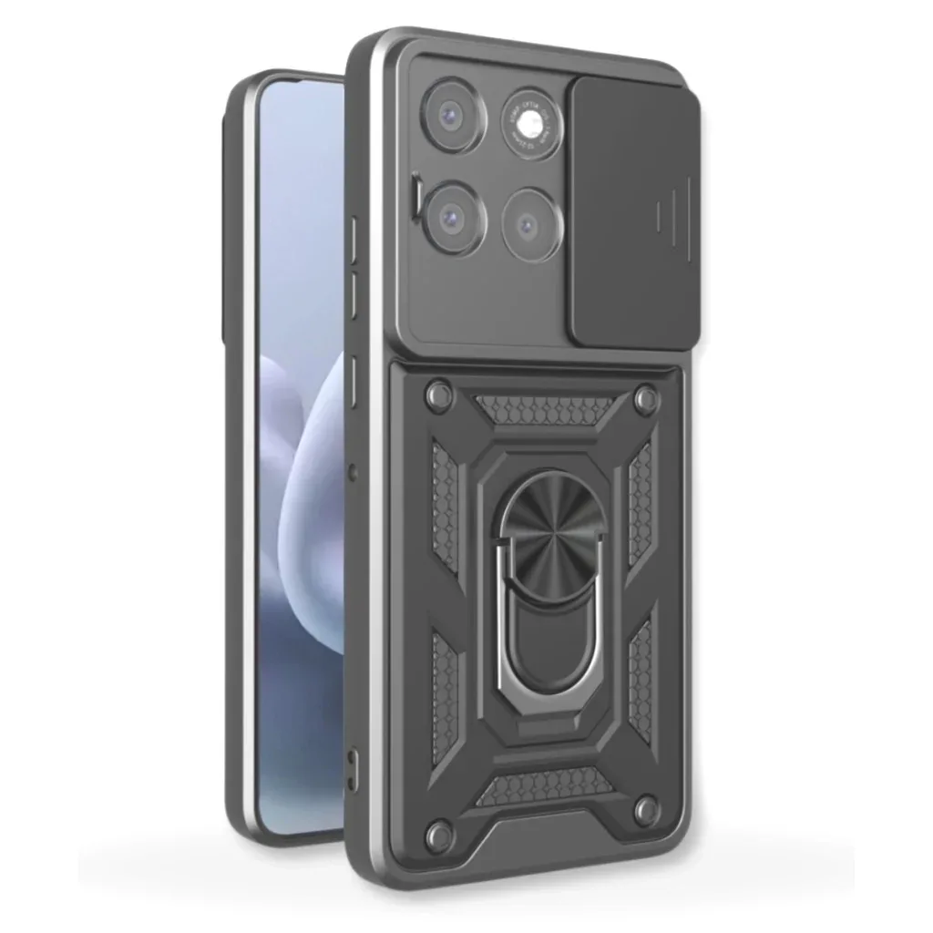 Чохол до мобільного телефона BeCover Military Motorola Moto G86 Black (715037)