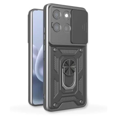 Чохол до мобільного телефона BeCover Military Motorola Moto G86 Black (715037)