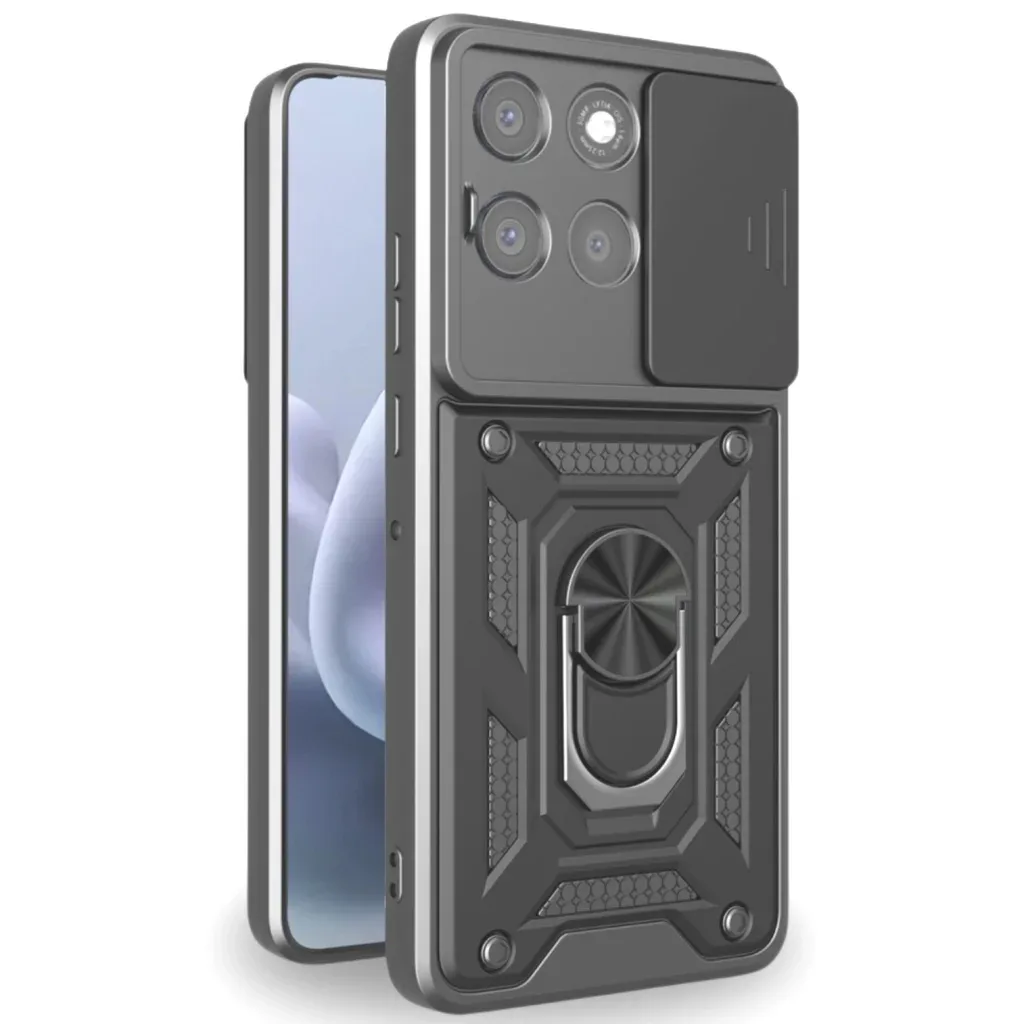 Чохол до мобільного телефона BeCover Military Motorola Moto G86 Power Black (716111)
