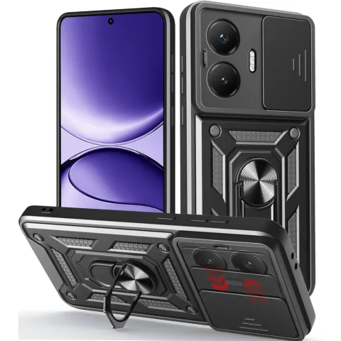 Чохол до мобільного телефона BeCover Military Poco F7 Black (714746)