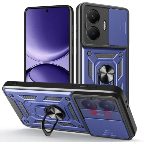 Чохол до мобільного телефона BeCover Military Poco F7 Blue (714747)