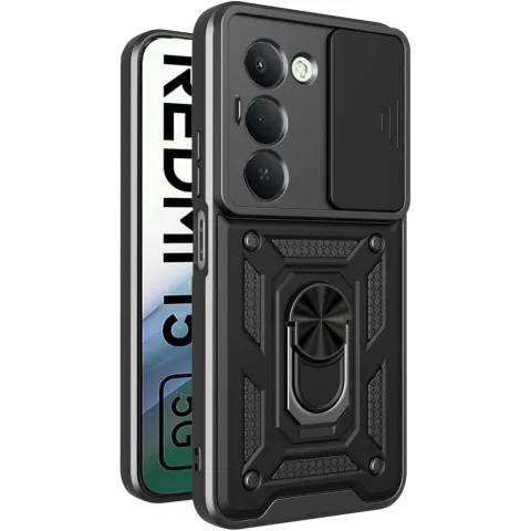 Чохол до мобільного телефона BeCover Military Xiaomi Redmi 15 5G (169mm) Global Black (715775)
